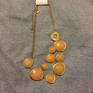 Charming Charlie Light Coral Necklace & Earring Set